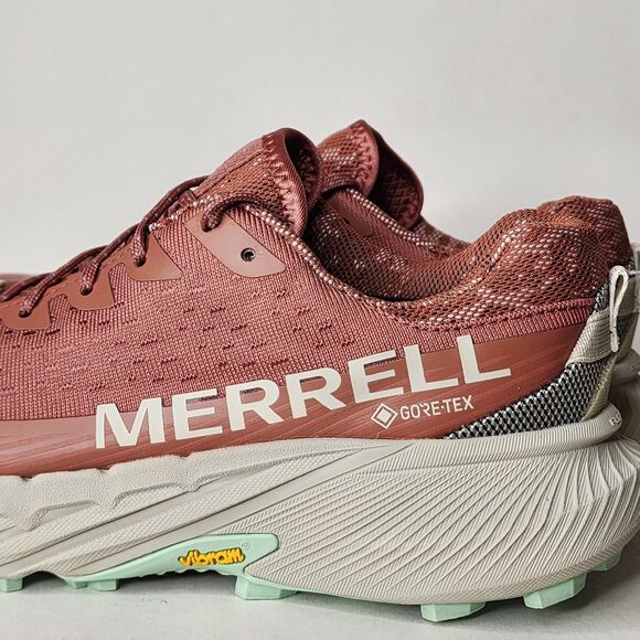 Merrell Agility Peak 5 Gore Tex Trail Running Shoes Waterproof Womens 8 Vibram - Picture 5 of 15